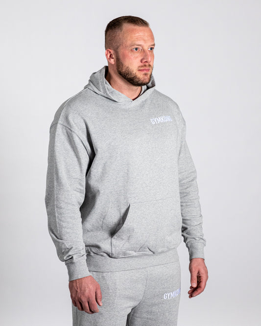 BARBARIAN HOODIE heather grey