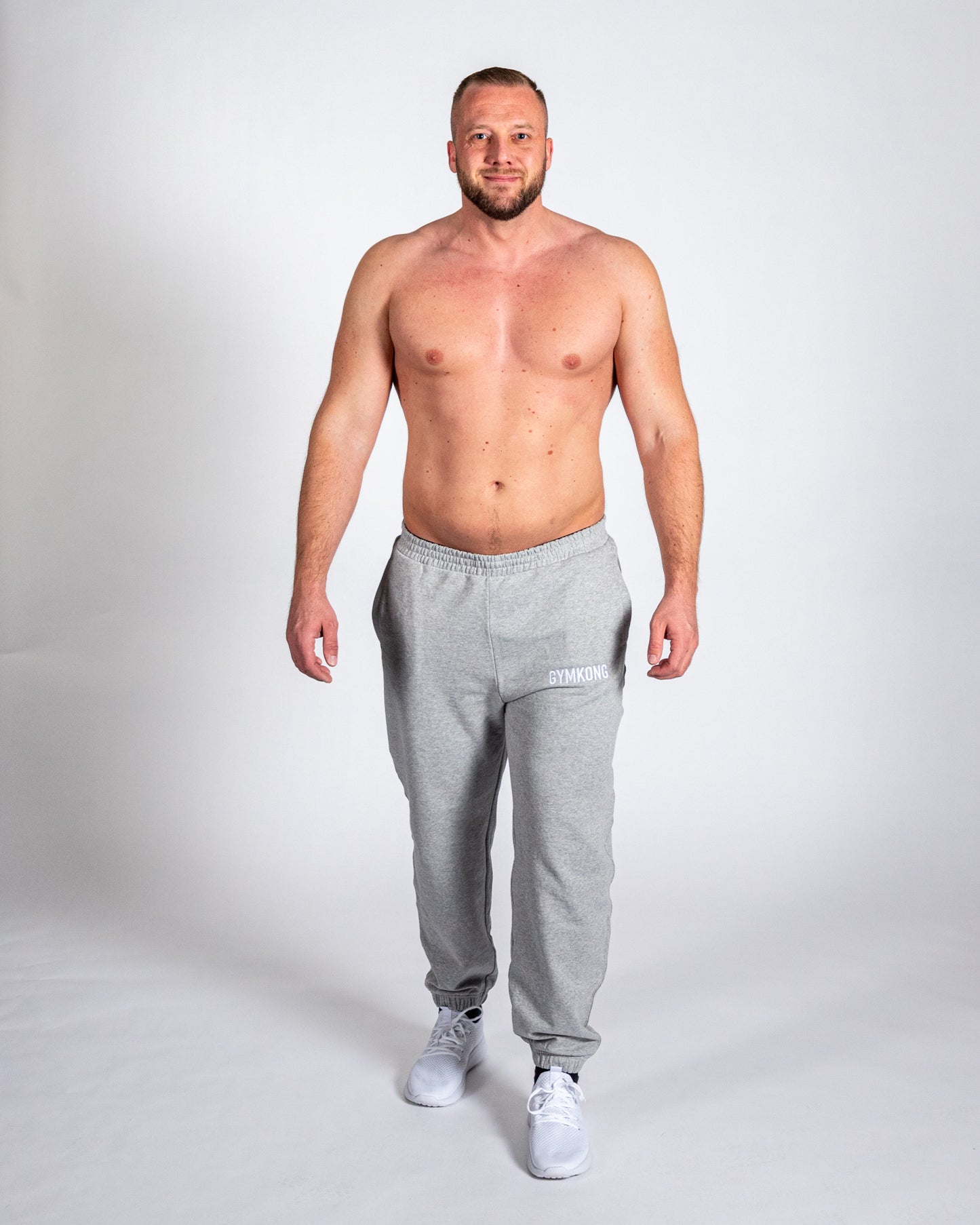 BARBARIAN JOGGERS heather grey