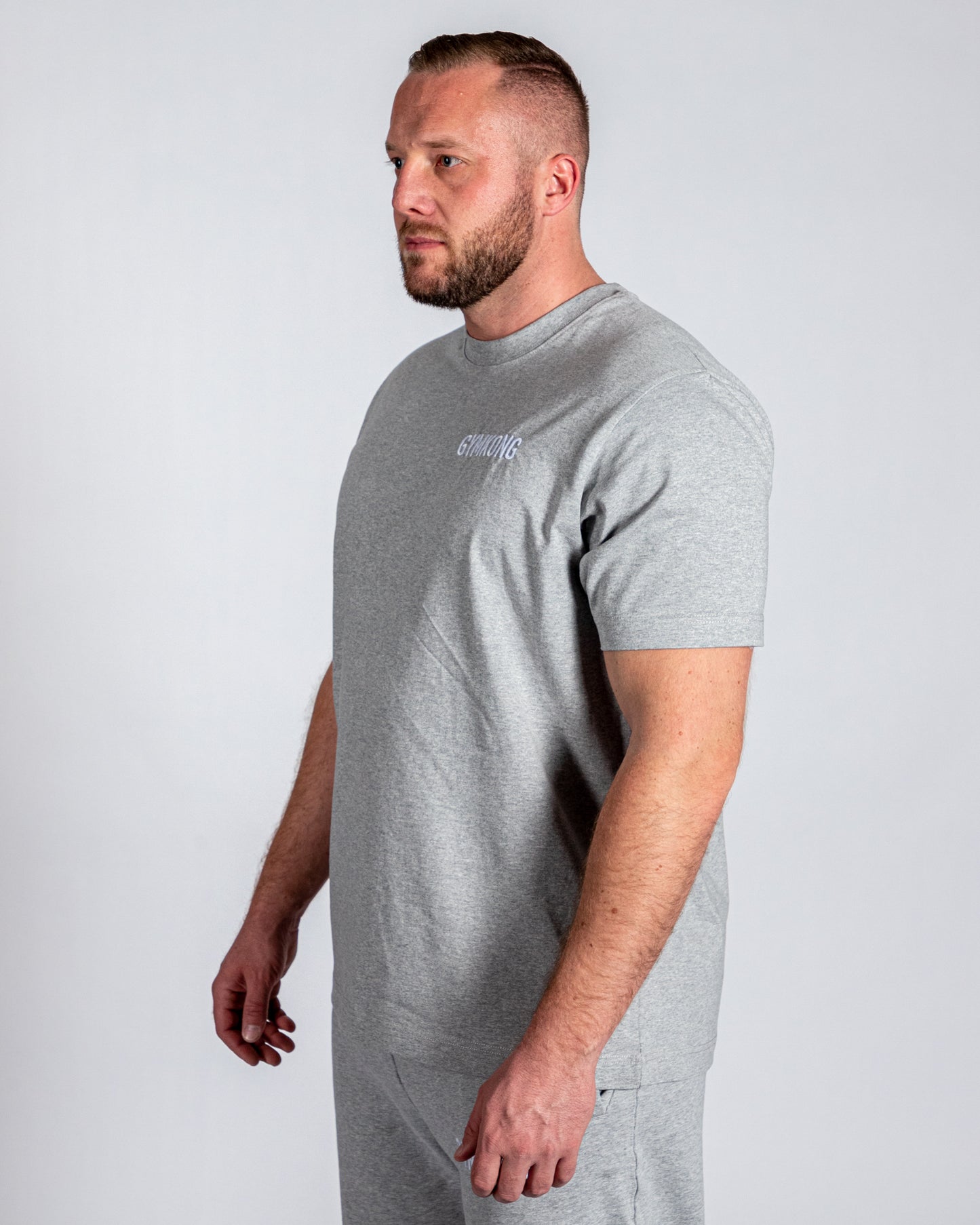 BARBARIAN T-SHIRT heather grey