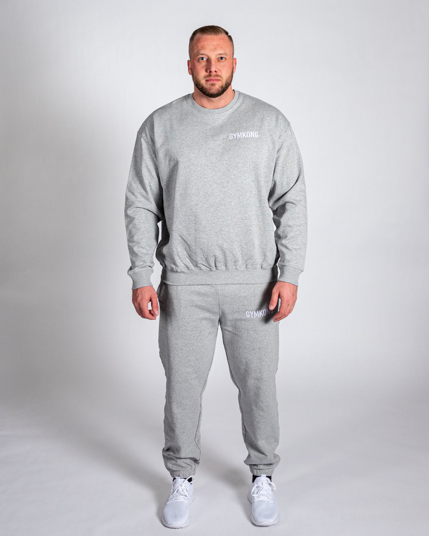 BARBARIAN SWEATER heather grey